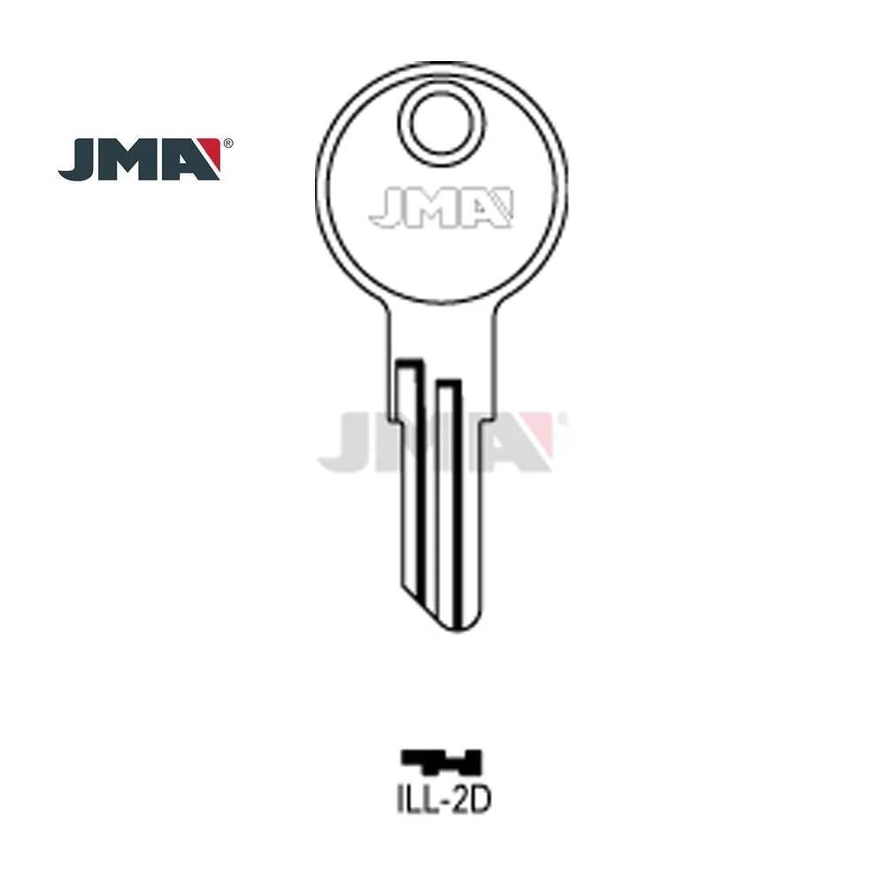 JMA ILL-2D / IL9 / 1043B Illinois Cabinet Key - Nickel