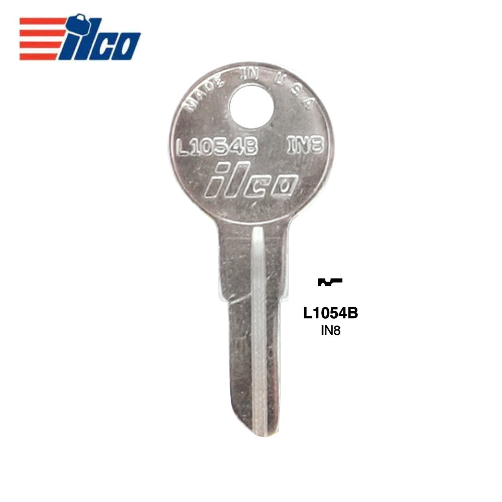 1054B Commercial & Residencial Key Blank - ILC-7D / IN8 (Packs of 10)