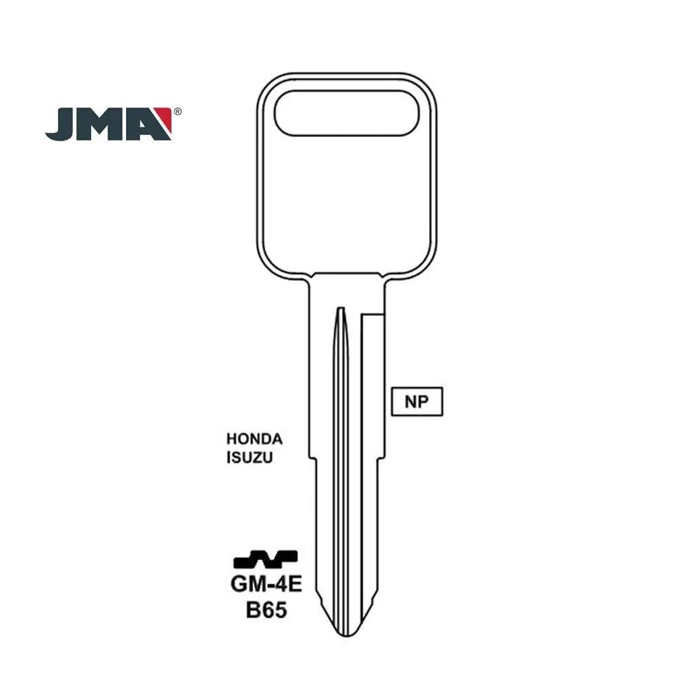 Isuzu Key Blank - B65 / GM-4E