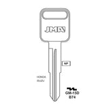 Isuzu Key Blank - B74 / GM-15D