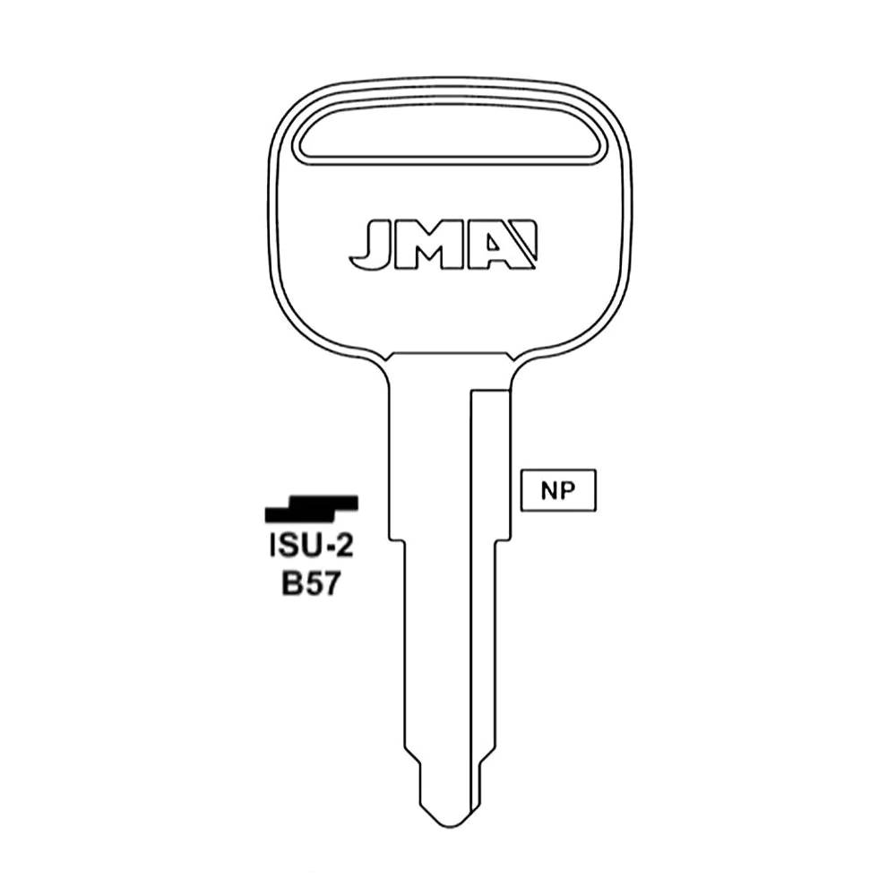 Isuzu Key Blank - B57 / ISU-2