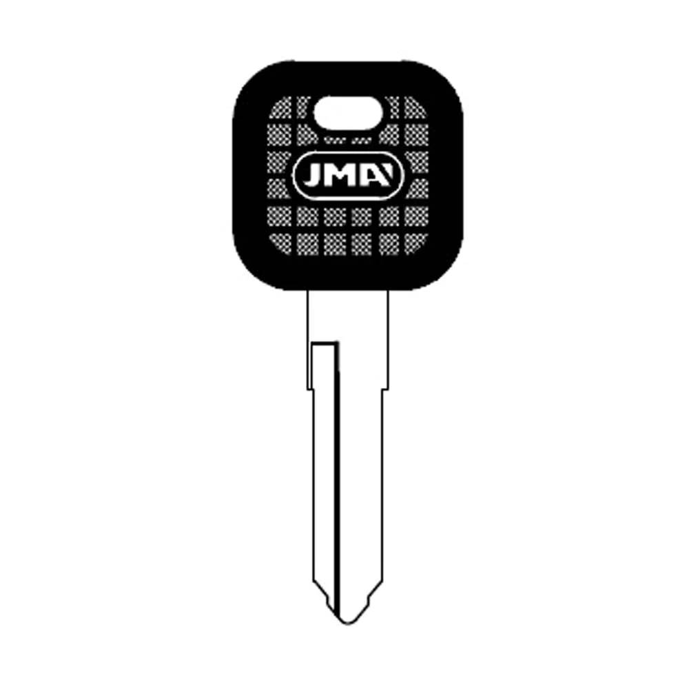 JMA KAW-6D-P/ KW14R Kawasaki Motorcycle Key - Plastic Head