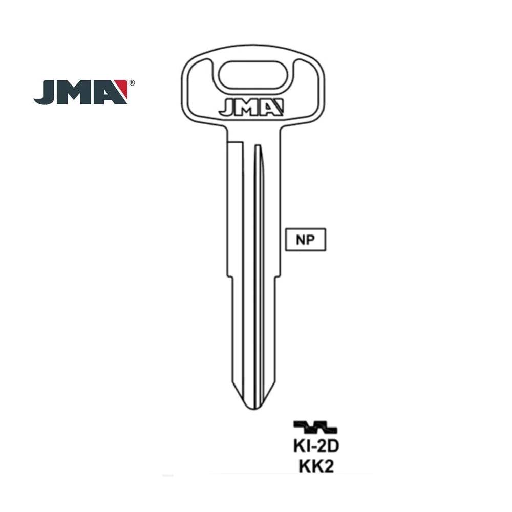 Kia Key Blank - KK2 / KI-2D