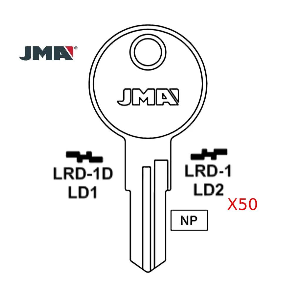 Commercial & Residential Key Blank - LD2 / LRD-1 (Packs of 50)