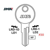 Commercial & Residential Key Blank - LD2 / LRD-1 (Packs of 50)