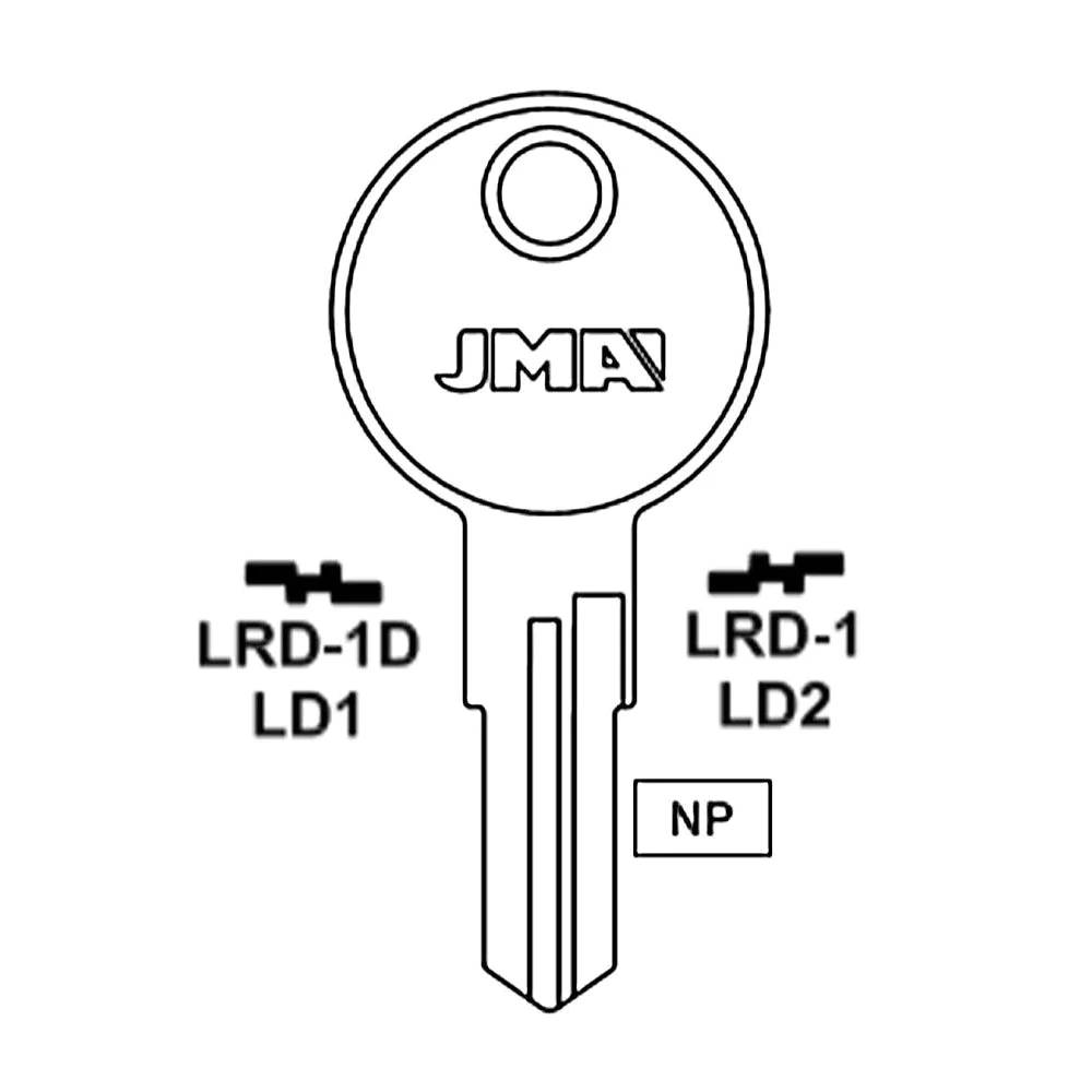 Commercial & Residential Key Blank - LD2 / LRD-1