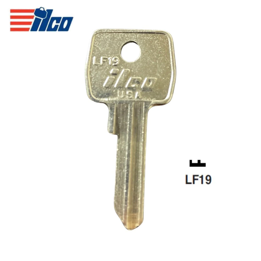 ILCO LF19 Lowe and Fletcher Key Blank