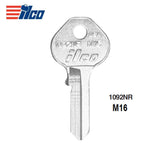 ILCO 1092NR Master Padlock Key Blank - M16