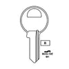 1092 Master 4-Pin Padlock Key Blank - Brass - M1 BR / MAS-10E