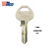 ILCO 1092VM Master Padlock Key Blank