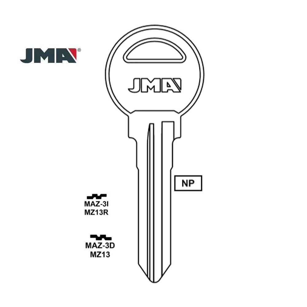 Mazda Key Blank - MZ13 / MAZ-3D