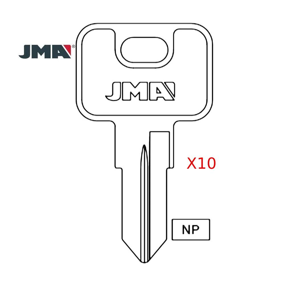 Boat Key Blank - MBL1-SI / MBL-1 (Packs of 10)