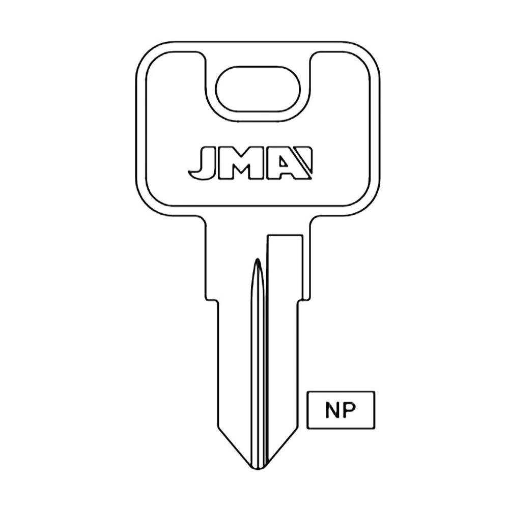 Boat Key Blank - MBL1-SI / MBL-1