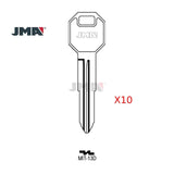 JMA MIT-13D / MIT5 / X229 Mitsubishi Metal Key (Pack of 10)