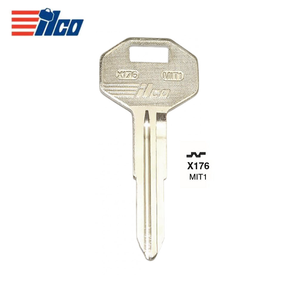 Chrysler Dodge Mitsubishi Key Blank - MIT-16E / MIT1 (Packs of 10)