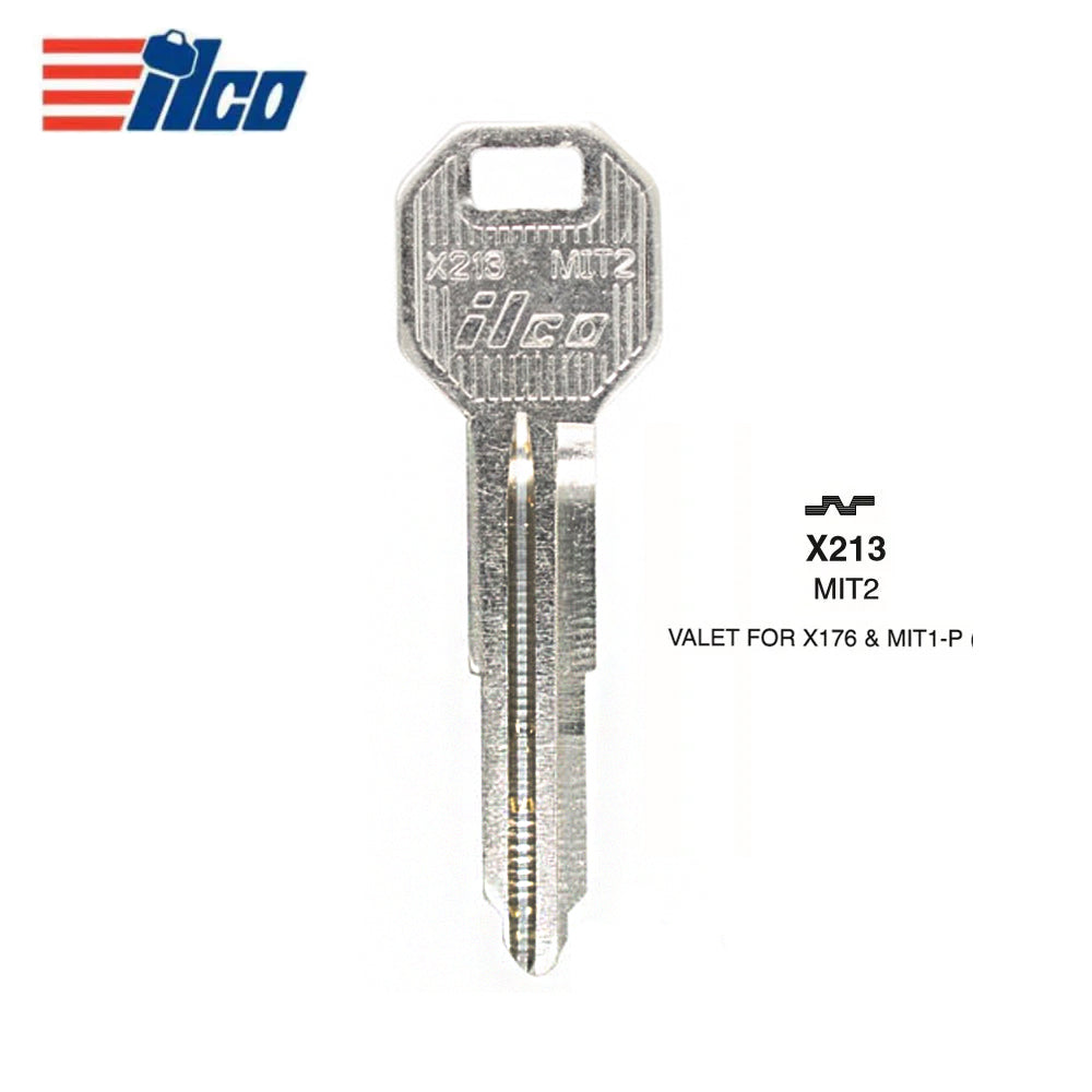 Mitsubishi Chrysler Key Blank - CHR-17 / MIT2 (Packs of 10)