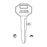 Mitsubishi Dodge Isuzu Hyundai Key Blank - DC3 / MIT-2I