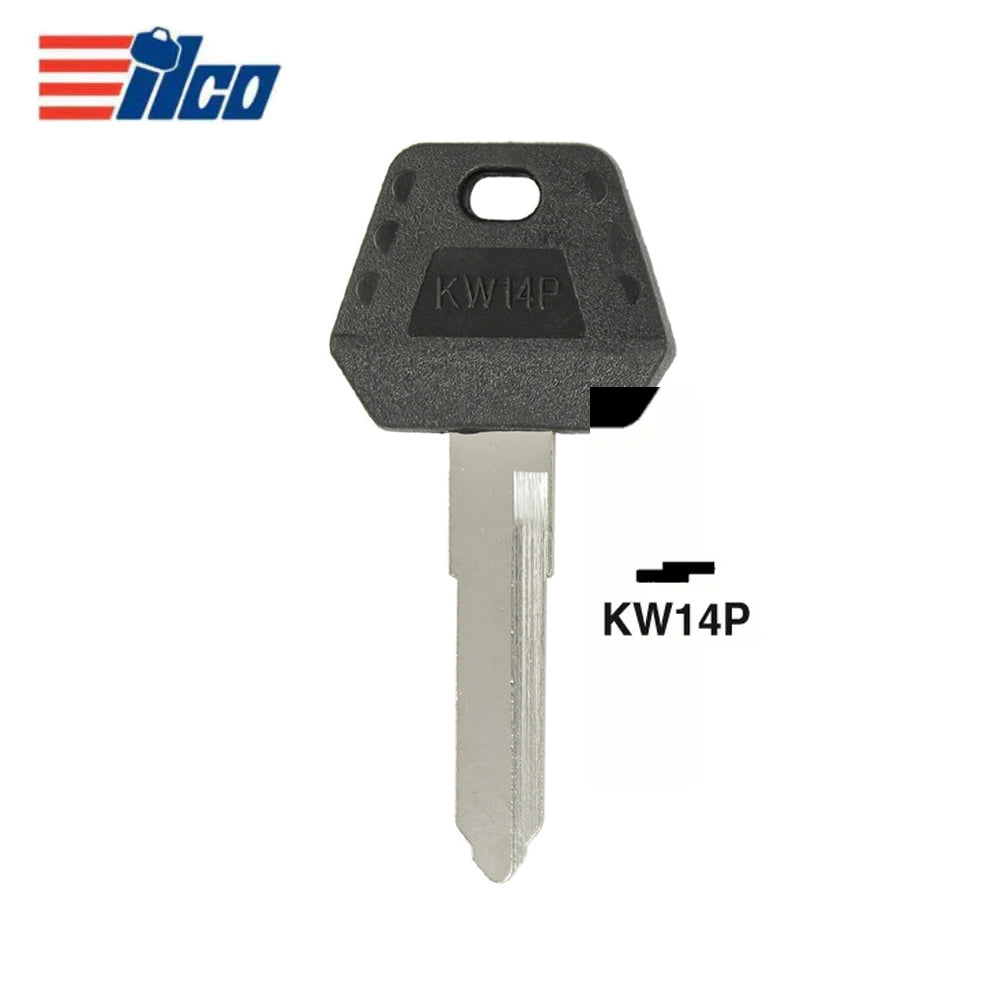 Kawasaki Motorcycle Key Blank - KAW-6.P / KW14P (Packs of 5)