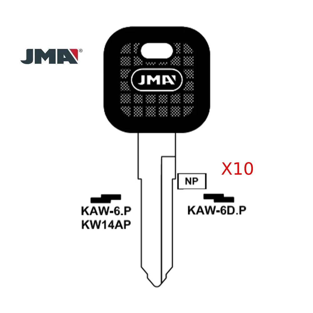 Kawasaki Motorcycle Key Blank - KW14P / KAW-6.P (Packs of 5)