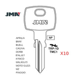 Triumph Motorcycle Key Blank - TMC1 / TRP-1D (Packs of 10)