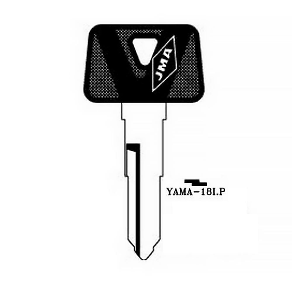 Yamaha Motorcycle Plastic Head Key Blank - YH46 / YAMA-18I.P