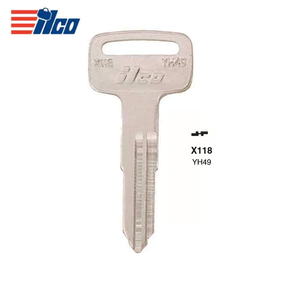 Yamaha Motorcycle Key Blank - YAMA-19D / YH49