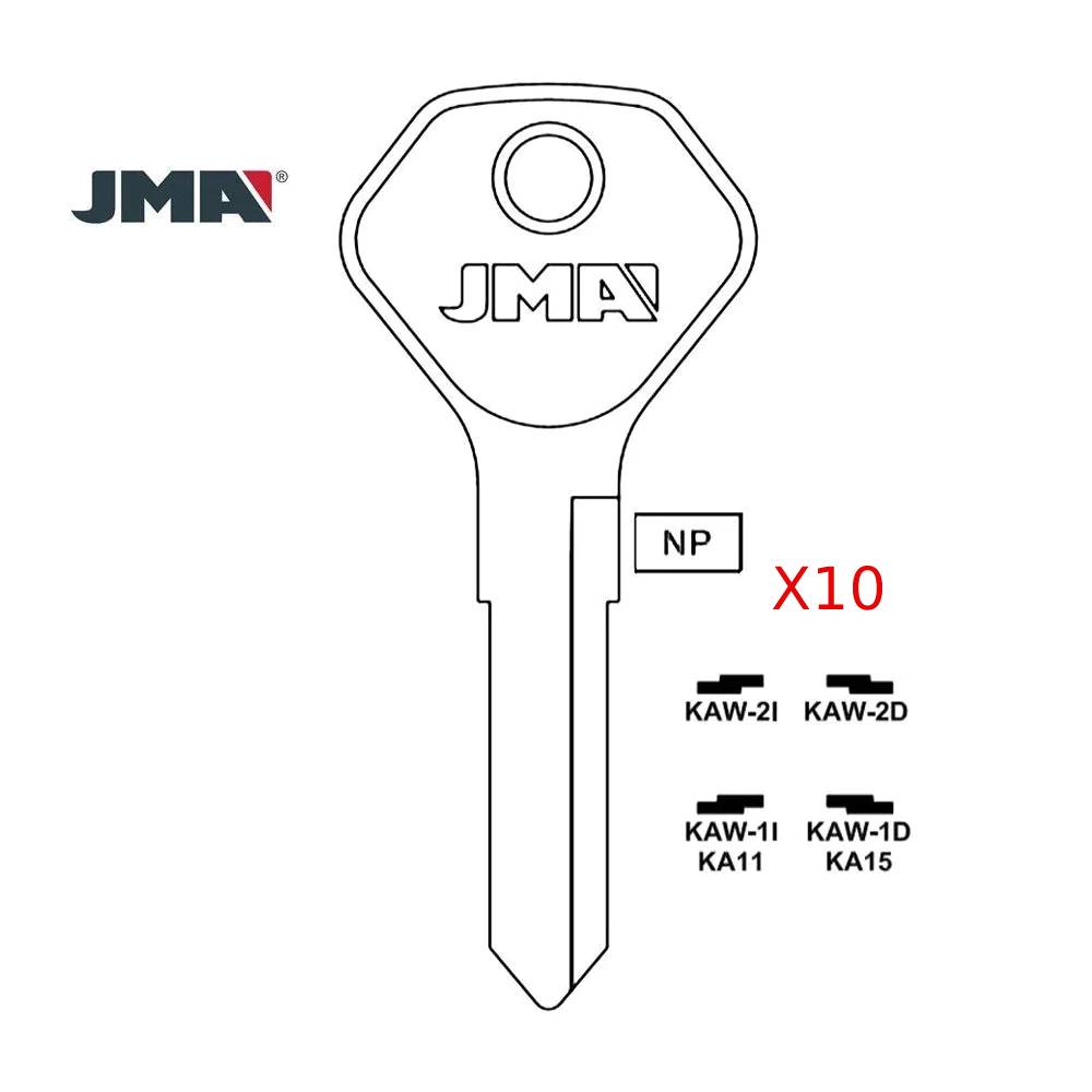 Kawasaki Ducati Motorcycle Key Blank - KA15 / KAW-1D  (Packs of 10)