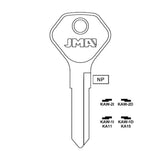 Kawasaki Ducati Motorcycle Key Blank - KA15 / KAW-1D