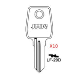 Harley Davidson Motorcycle Key Blank - 1527 / LF-29D  (Packs of 10)