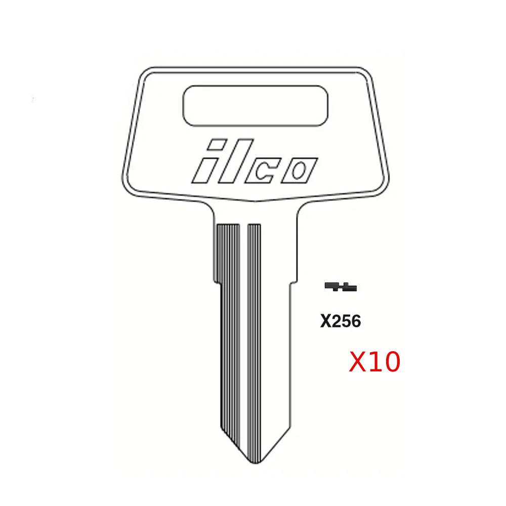 Kawasaki Motorcycle Key Blank - X256 / YAMA-21I (Packs of 10)