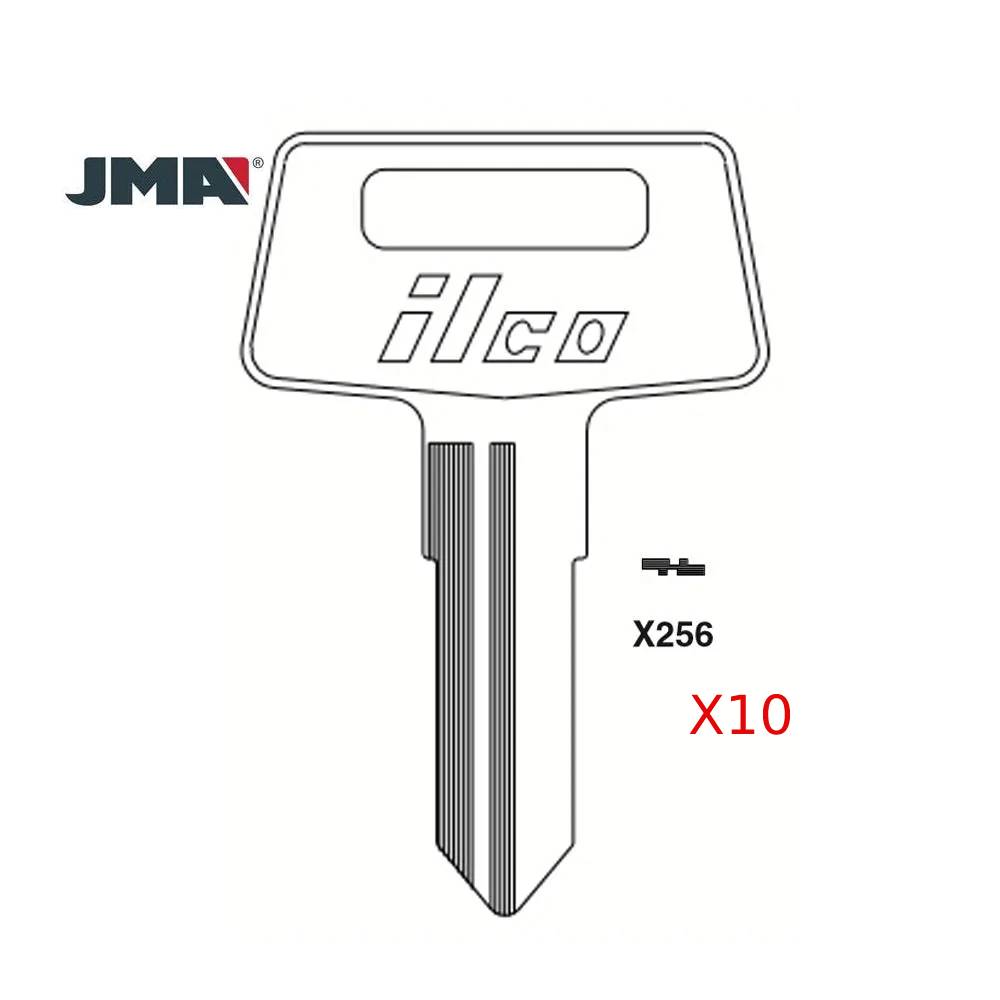 Kawasaki Motorcycle Key Blank - X256 / YAMA-21I (Packs of 10)