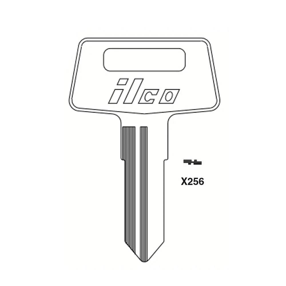 Kawasaki Motorcycle Key Blank - X256 / YAMA-21I