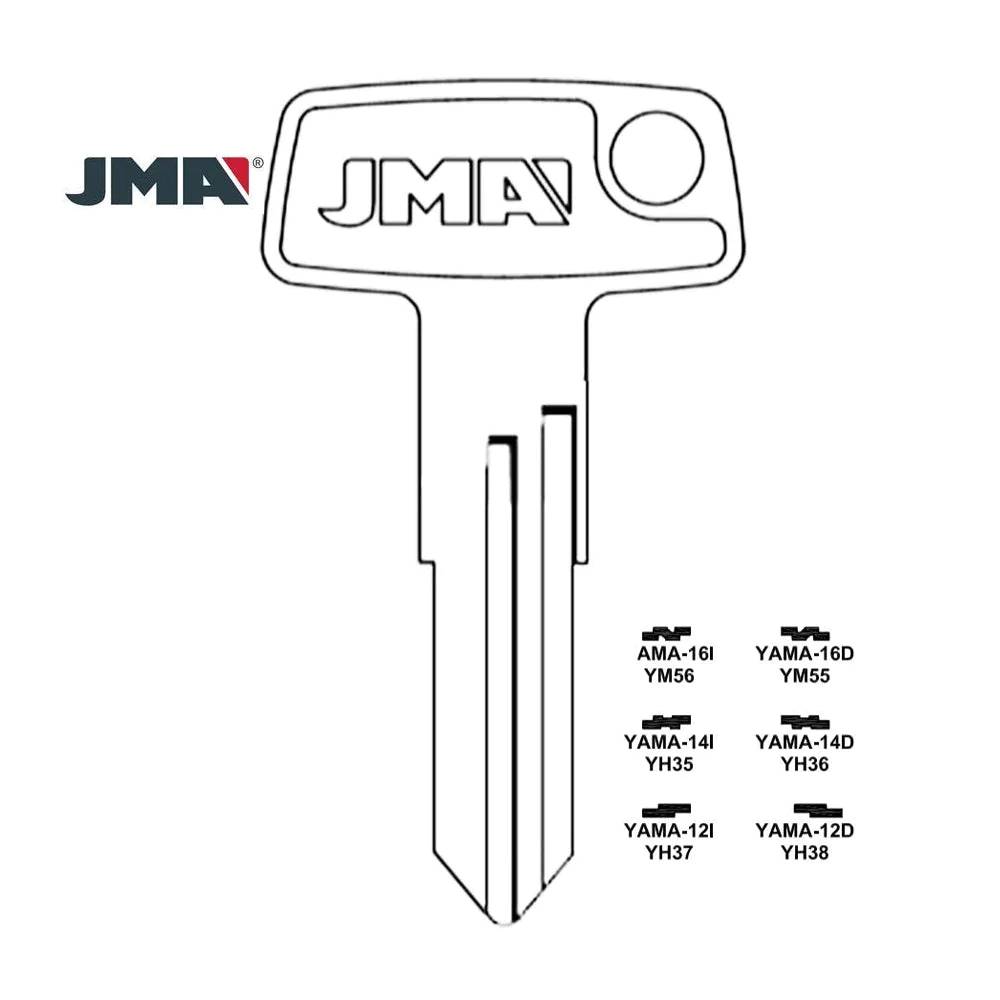 Kawasaki Motorcycle Key Blank - X257 / YAMA-14I