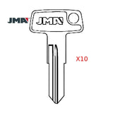 Yamaha Motorcycle Key Blank - X62 / YAMA-13D (Packs of 10)