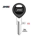 Suzuki BMW Ducati Honda Triumph Yamaha Zadi Motorcycle Key Blank  - ZD24RDP-SI / ZA-9.P1 (Packs of 5)