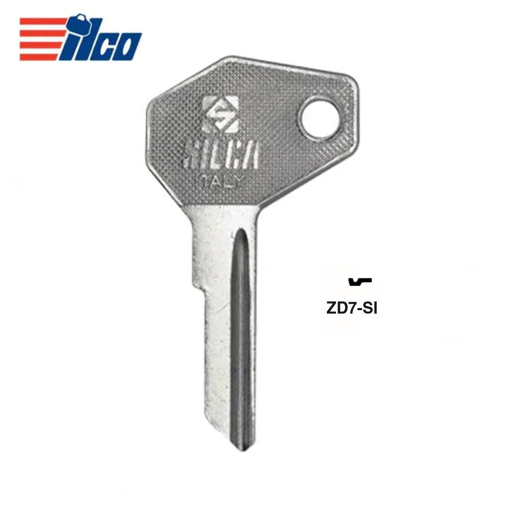 Kawasaki Ducati Triumph Zadi Motorcycle Key Blank - ZA-12 / ZD7-SI