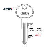 JMA Key Blank / DAT-6 / DA25  for Nissan Infiniti (Packs of 10)