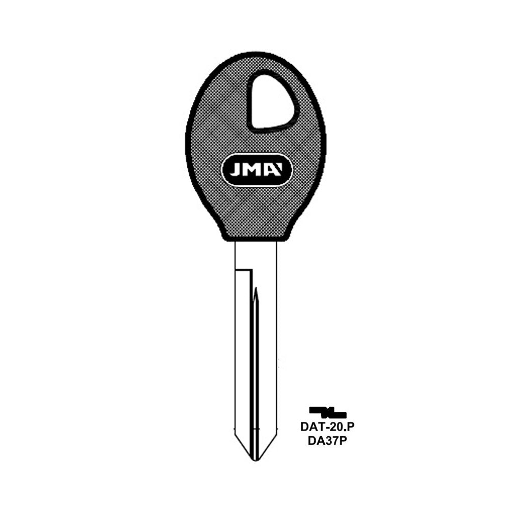 Nissan Key Blank - DA37P / DAT-20.P (Plastic Head)