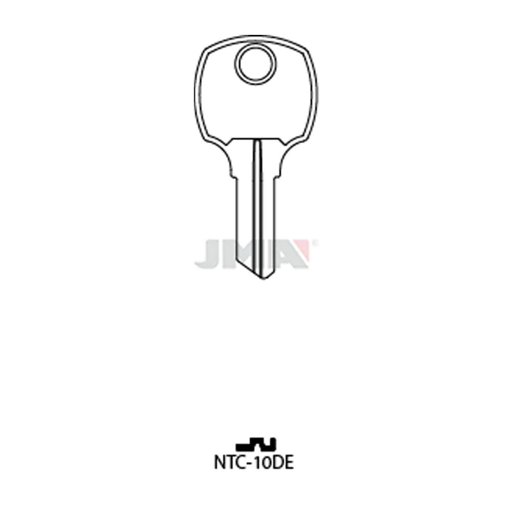 JMA NTC-10DE / RO3 / 1069N National 5-Wafer Cabinet Key - Brass