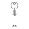 JMA NTC-10DE / RO3 / 1069N National 5-Wafer Cabinet Key - Brass