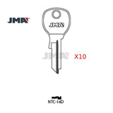 JMA NTC-14D / 1646 / D4300 National Rockford Mailbox Key (Pack of 10)