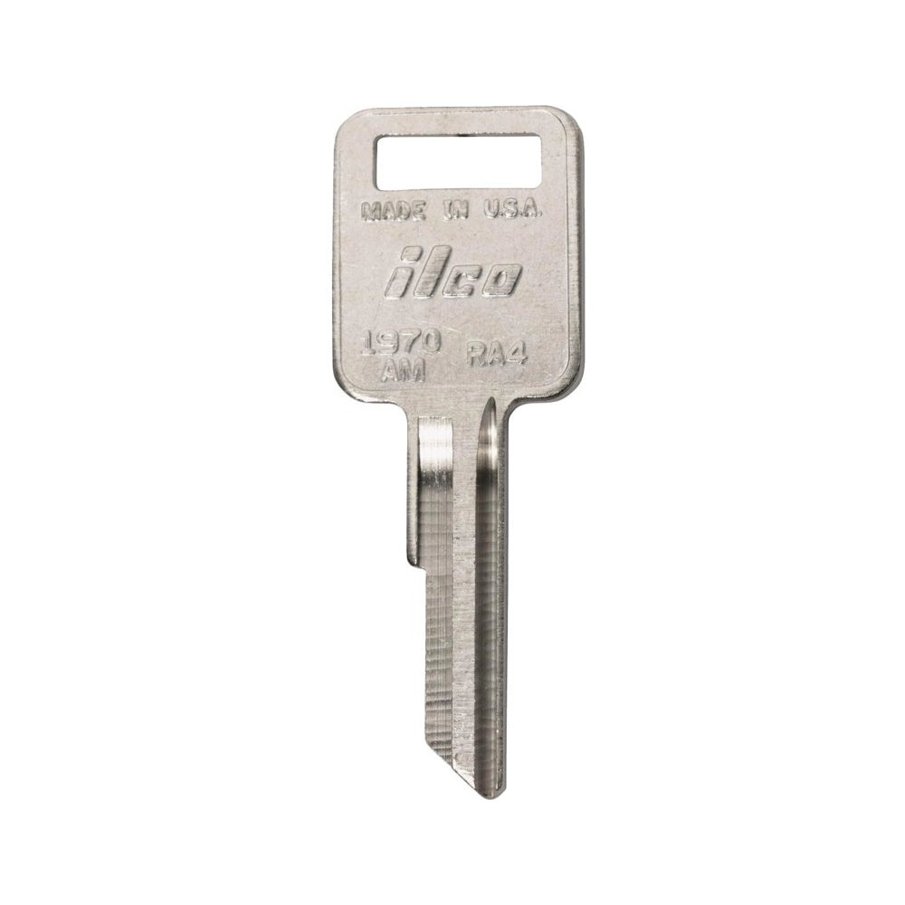 ILCO RA4-NP AMC/Heavy Trucks Key Blank - Nickel Plated