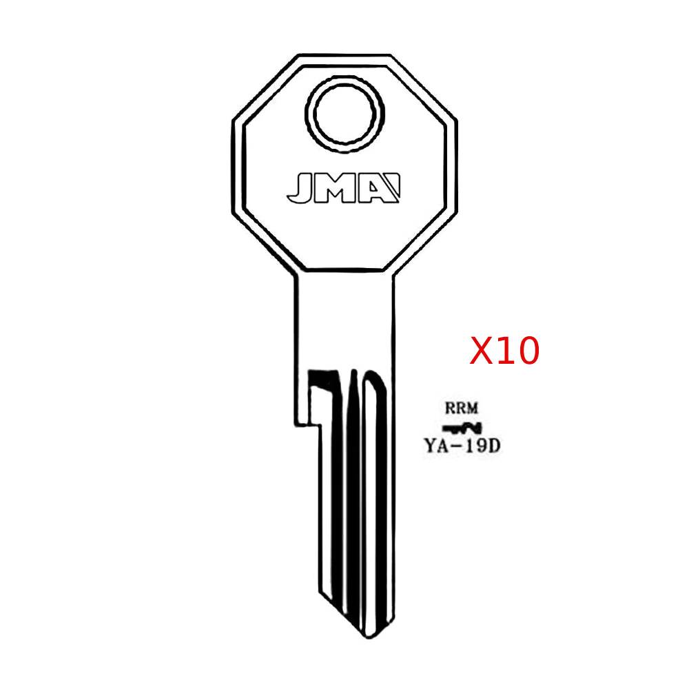 Rolls Royce Key Blank - 62HE / YA-19D (Packs of 10) - Discontinued