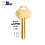 6D1R Russwin Proline Commercial & Residencial Key Blank - RUS-5 / RU46