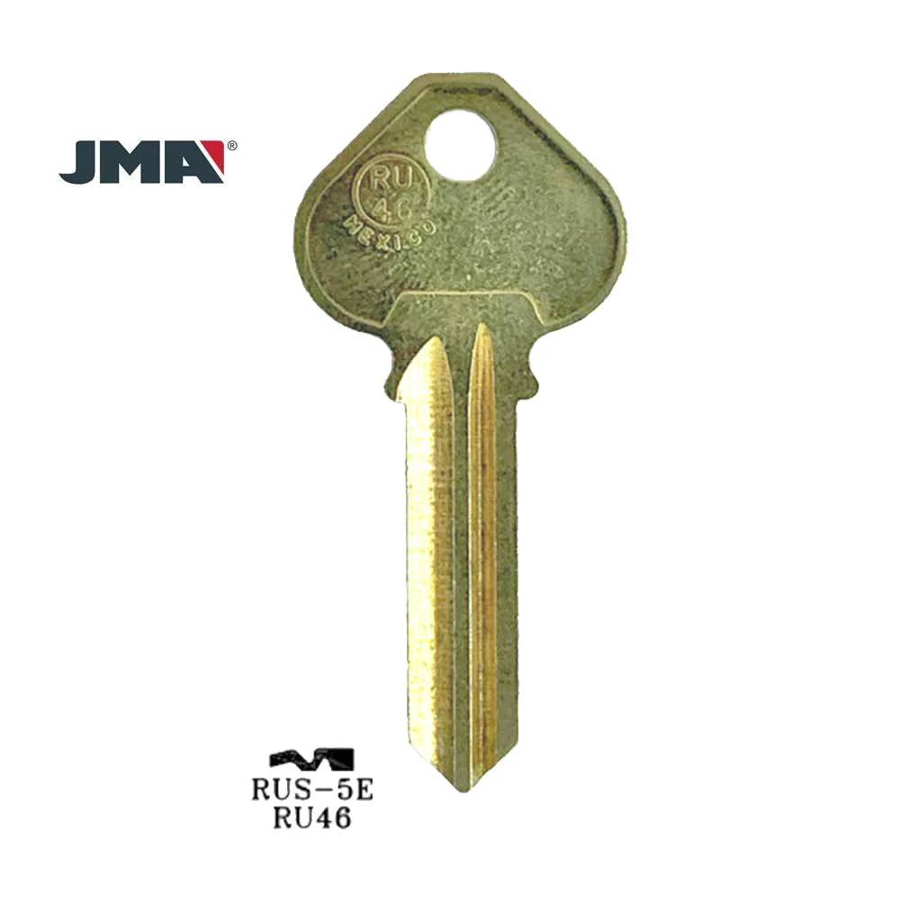 JMA RUS-5E / A1011D1 6-Pin Corbin Russwin Key Brass