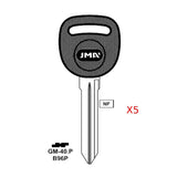 Saturn Key Blank - B96P / GM-40.P (Packs of 5)