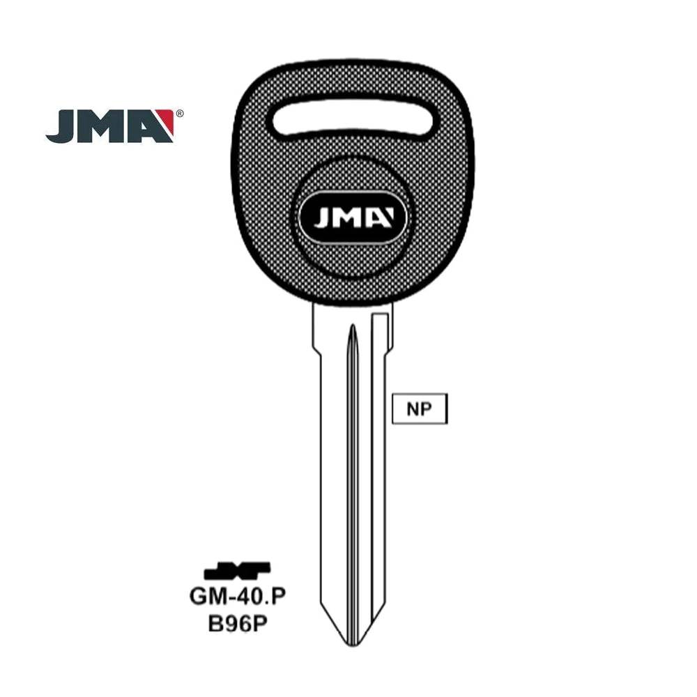 Saturn Key Blank - B96P / GM-40.P