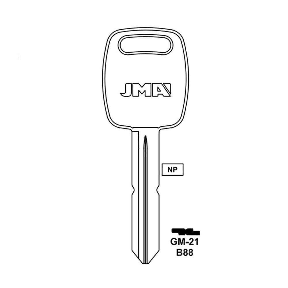 Saturn Key Blank - B88 / GM-21