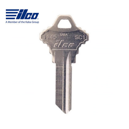 1145 5-Pin Schlage Key Blank - Nickel Plated - SLG-3E-NP / SC1 NP