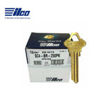 A1145E 6-Pin Schlage Key Blank - Brass - SLG-4E-BR  / SC4 BR (Packs of 250)